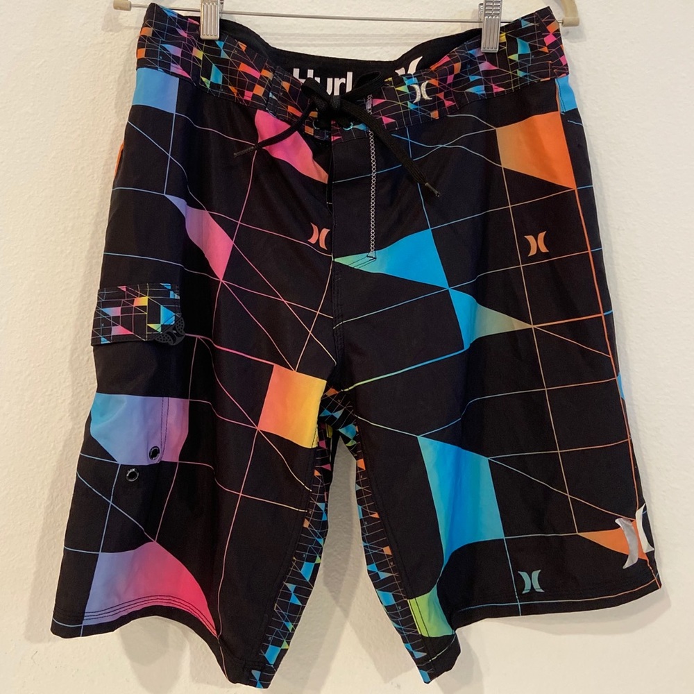 Hurley Phantom Geometric Board Shorts